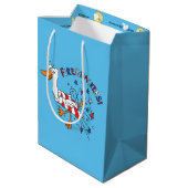 Grappig, 4 juli Duck Cute Kinder Medium Cadeauzakje (Achterkant Gekanteld)