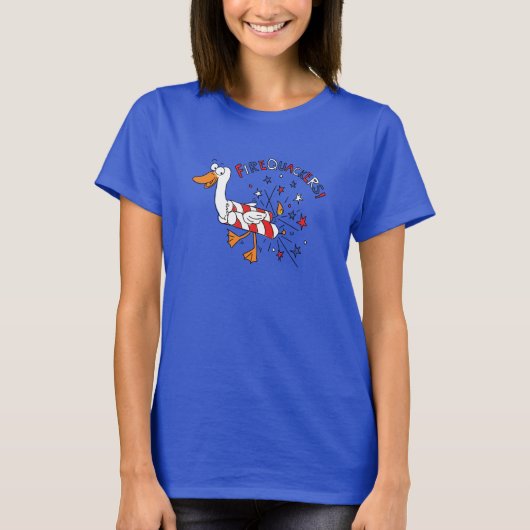 Grappig, 4 juli Duck Cute Kinder T-shirt (Voorkant)