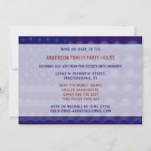 Grappig 4 juli Feest | Eagle Bier Vuurwerk Kaart (Achterkant)