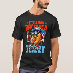 Grappig 4 juli Hot Dog Glizzy Hotdog Lover Kinder T-shirt