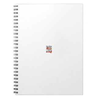 Grappig 4 juli Hot Dog Vintage Shirt Ontwerp_1 Notitieboek