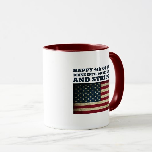 Grappig 4 juli mok (Voorkant rechts)