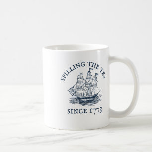 Grappig 4 juli morsen van de thee sinds 1773 Vier Koffiemok