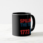 Grappig 4 juli morsen van de thee sinds 1773 Vier Mok (Voorkant rechts)