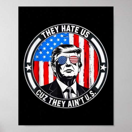 Grappig 4 juli nippen op Liber-tea koffie liber Poster (Voorkant)