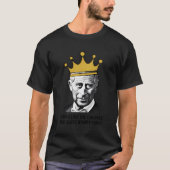 Grappig 4 juli Onafhankelijkheidsdag Koning Charle T-shirt (Voorkant)