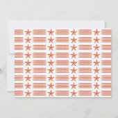 Grappig 4 juli Onafhankelijkheidspartij | Washingt Kaart (Achterkant)