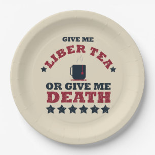 Grappig 4 juli papieren bordje