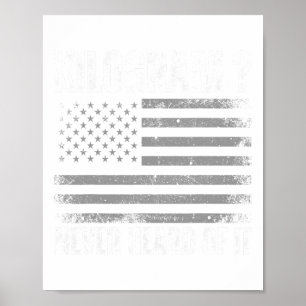 Grappig 4 juli Patriottische VS Wat is een kilogra Poster