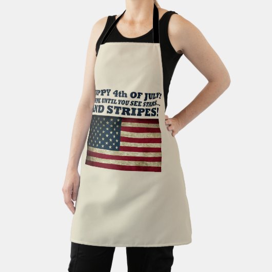 Grappig 4 juli schort (Insitu)