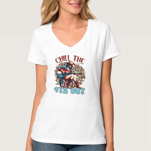 Grappig 4 juli t-shirt (Voorkant)