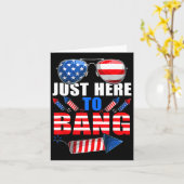 Grappig 4 juli Usa Zonnebril Vuurwerk Knal Patriot Kaart (Gele Bloem)