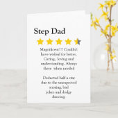 Grappig, 4 sterren stap pa rating en review, kaart (Gele Bloem)