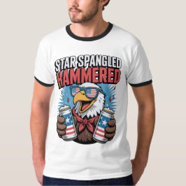 Grappig 4th of July Design voor Heren T-shirt