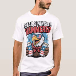 Grappig 4th of July Design voor Heren T-shirt