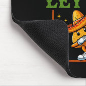 Grappig 4th of July Patriottisch Dabbing Taco Meme Muismat (Hoek)