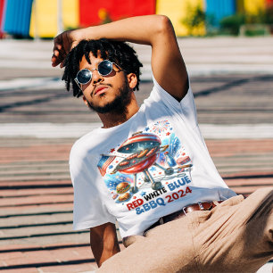 Grappig 4th van juli BBQ Party T-shirt