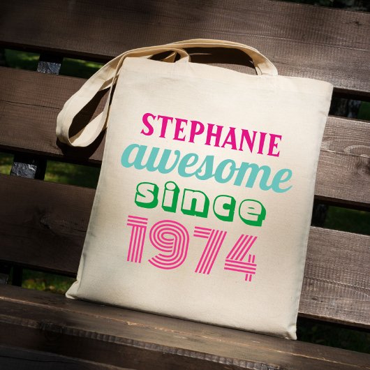 Grappig 50e verjaardag citaat tote bag