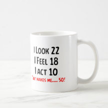 Grappig 50ste uniek ontwerp