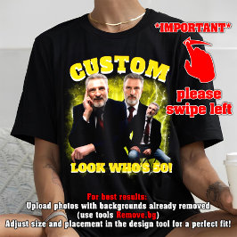 Grappig 50ste verjaardag Shirt, kijk wie is 50!, b Tri-Blend Shirt