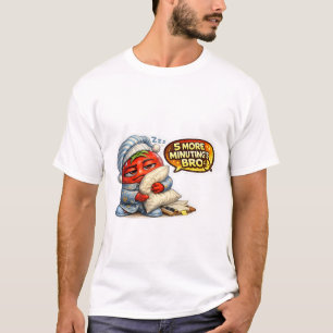 Grappig 5 Minuten Meer Bro Luiaard Deken Sloom Och T-shirt