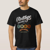 Grappig 60 jaar oud 1965 60ste verjaardagscadeau t-shirt (Voorkant)