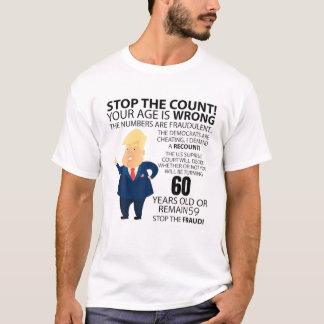 Grappig 60e jaar Cadeau van de geboorte Gelukkig g T-shirt