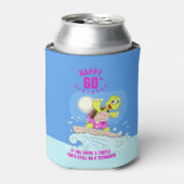 Grappig 60ste verjaardagscitaat blikjeskoeler (Blikje Voorkant)