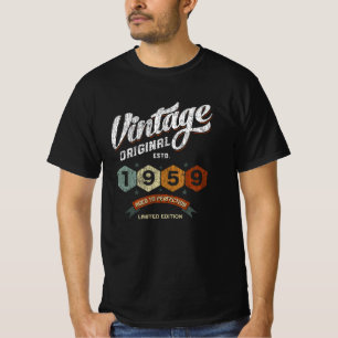Grappig 66 jaar oud 1959 66ste verjaardagscadeau t-shirt