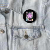 Grappig 67 Meme Gelukkig Gezicht 6-7 Jongens Kinde Ronde Button 5,7 Cm (In situ)