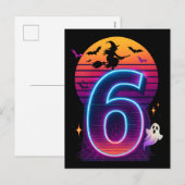 Grappig 67 Meme Halloween Paar Matching Feestdagenkaart (Voorkant / Achterkant)