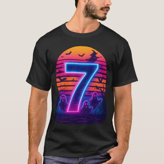 Grappig 67 Meme Halloween Paar Matching T-shirt (Voorkant)
