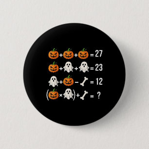 Grappig 67 Meme Pompoen Spoken Wiskunde Leraar Kos Ronde Button 5,7 Cm