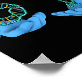 Grappig 67 Nummer Meme DNA Replicatie Moleculaire  Poster (Hoek)