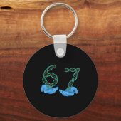 Grappig 67 Nummer Meme DNA Replicatie Moleculaire  Sleutelhanger (Voorkant)
