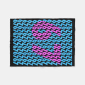 Grappig 67 Verborgen 6 7 Meme Middelbare School 6 Fleece Deken (Voorkant (Horizontaal))
