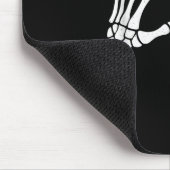 Grappig 67 Zes Zeven Meme Halloween Skelet Handen Muismat (Hoek)