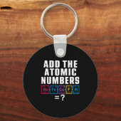 Grappig 67 Zes Zeven Meme Matching Elementen Perio Sleutelhanger (Voorkant)