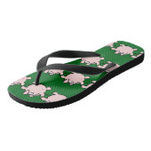 Grappig 6 Cartoon Varken Kies Kleur Mannen Slipper (Schuin)