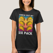 Grappig 6 Pack Mexicaanse Gym Cinco De Mayo Fitnes T-shirt (Voorkant)