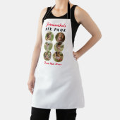 ♥ Grappig 6 pak mam bod zes foto's beste mam ooit Schort (Insitu)