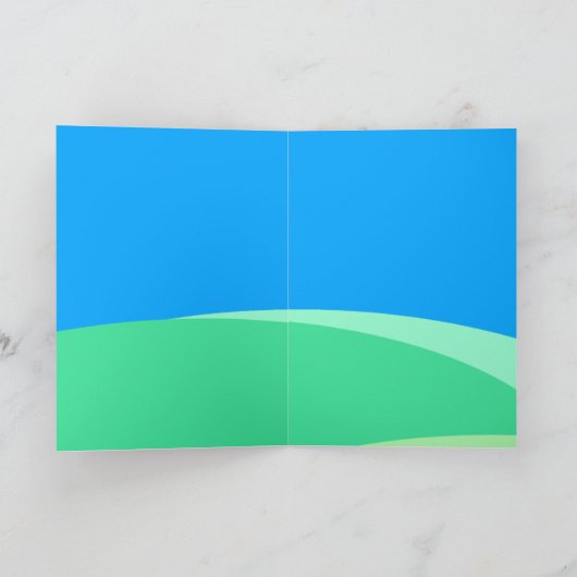 Grappig 6b Cartoon Illustratie Varkensjaar Verjaar Feestdagen Kaart (Binnen)