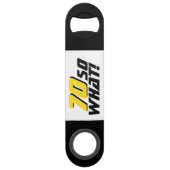 Grappig 70, wat Quote 70th Birthday Speed Flessenopener (Voorkant)