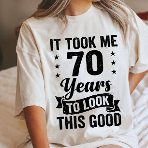Grappig 70e verjaardagscadeau - Gerijpt tot in de  Tri-Blend Shirt