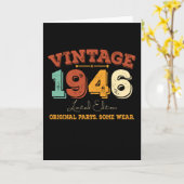 Grappig 79 jaar oud 1946  79ste verjaardagscadeau kaart (Gele Bloem)