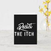 Grappig 7 jaar Jubileum Shirt - Weersta de jeuk Kaart (Gele Bloem)