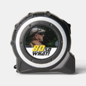 Grappig 80 Dus wat citaat foto 80e verjaardag Rolmaat (Voorkant)