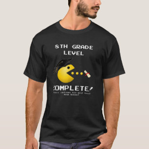 Grappig 8e Graad Video Gamer 8e Graad Afstuderen T-shirt
