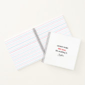 Grappig "98% moe, 2% verplettert het notitieboek (Binnen)