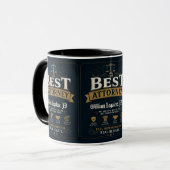 Grappig aangepast cadeau voor beste advocaat mok (Voorkant links)